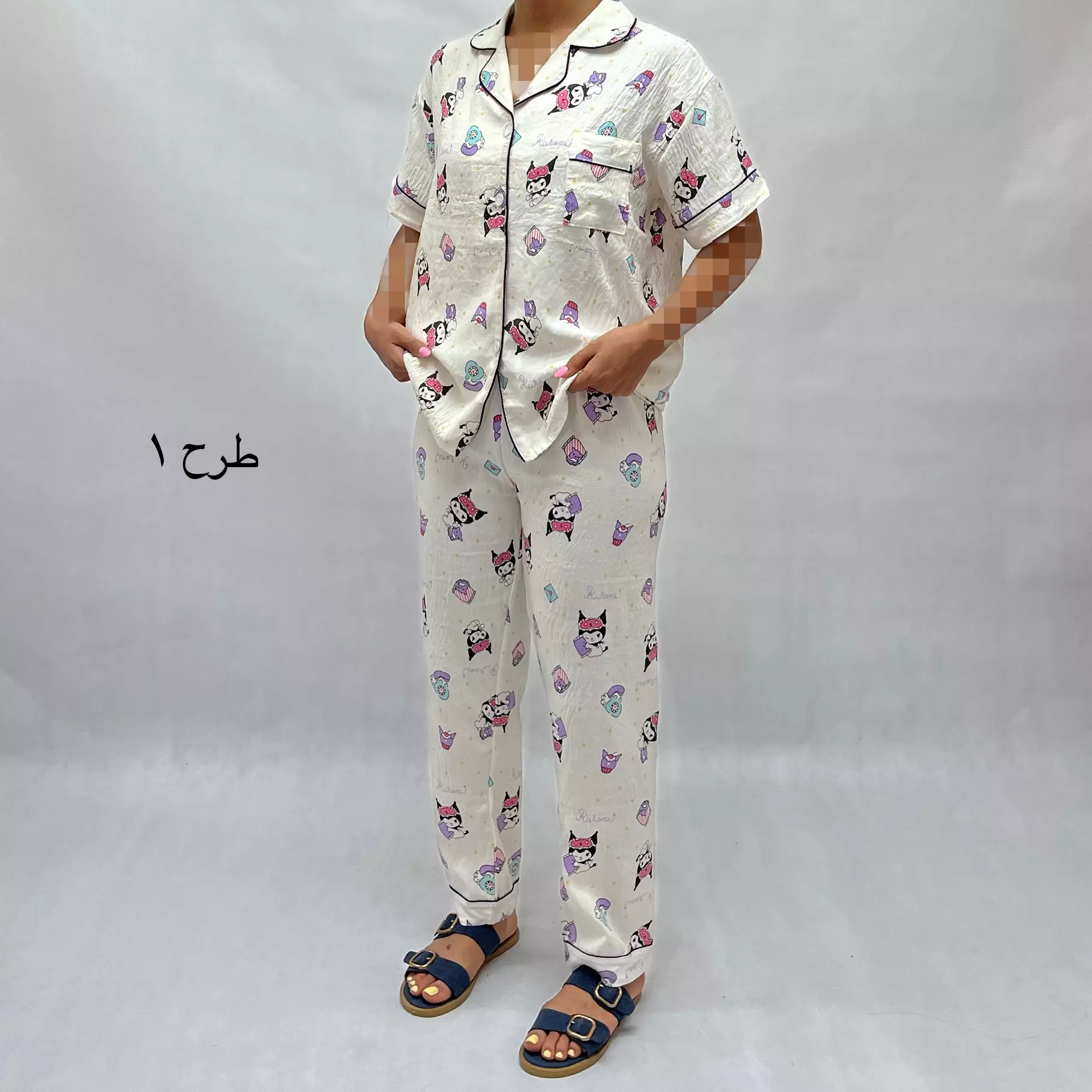 ست تیشرت و شلوار گیاهی عروسکی 0031373069